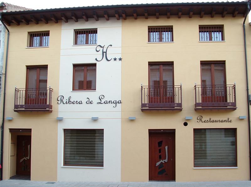 Hotel Ribera de Langa Langa de Duero Buitenkant foto